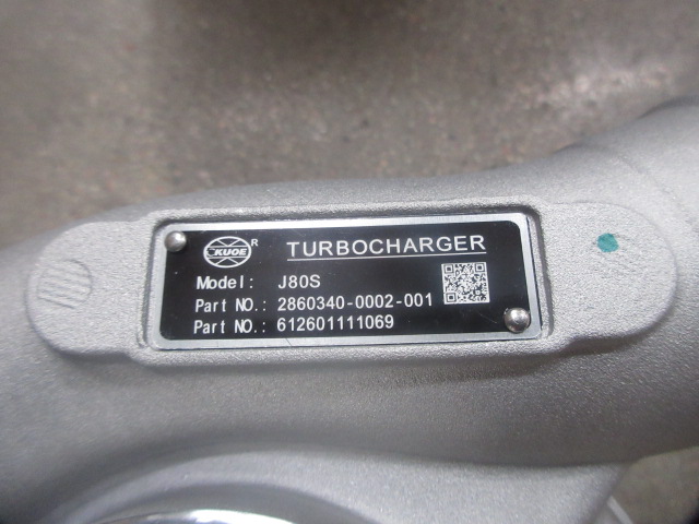 Турбокомпрессор WD10 SD16